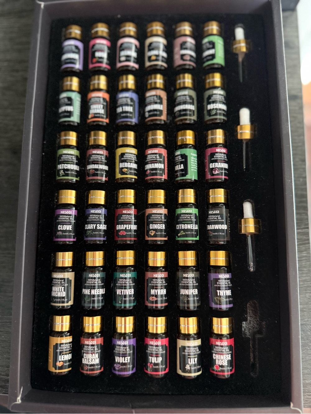 Color Changing Diffuser Set with Essential Oils - Aromatherapy Collection - Picture 5 of 5